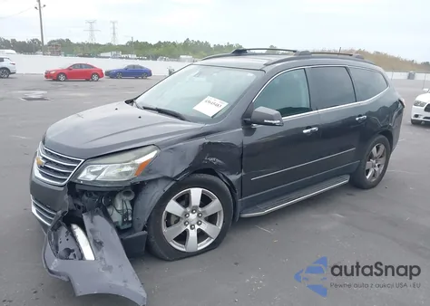 2014 Chevrolet Traverse Ltz z USA, uszkodzony, nr VIN 1GNKVJKD4EJ279218